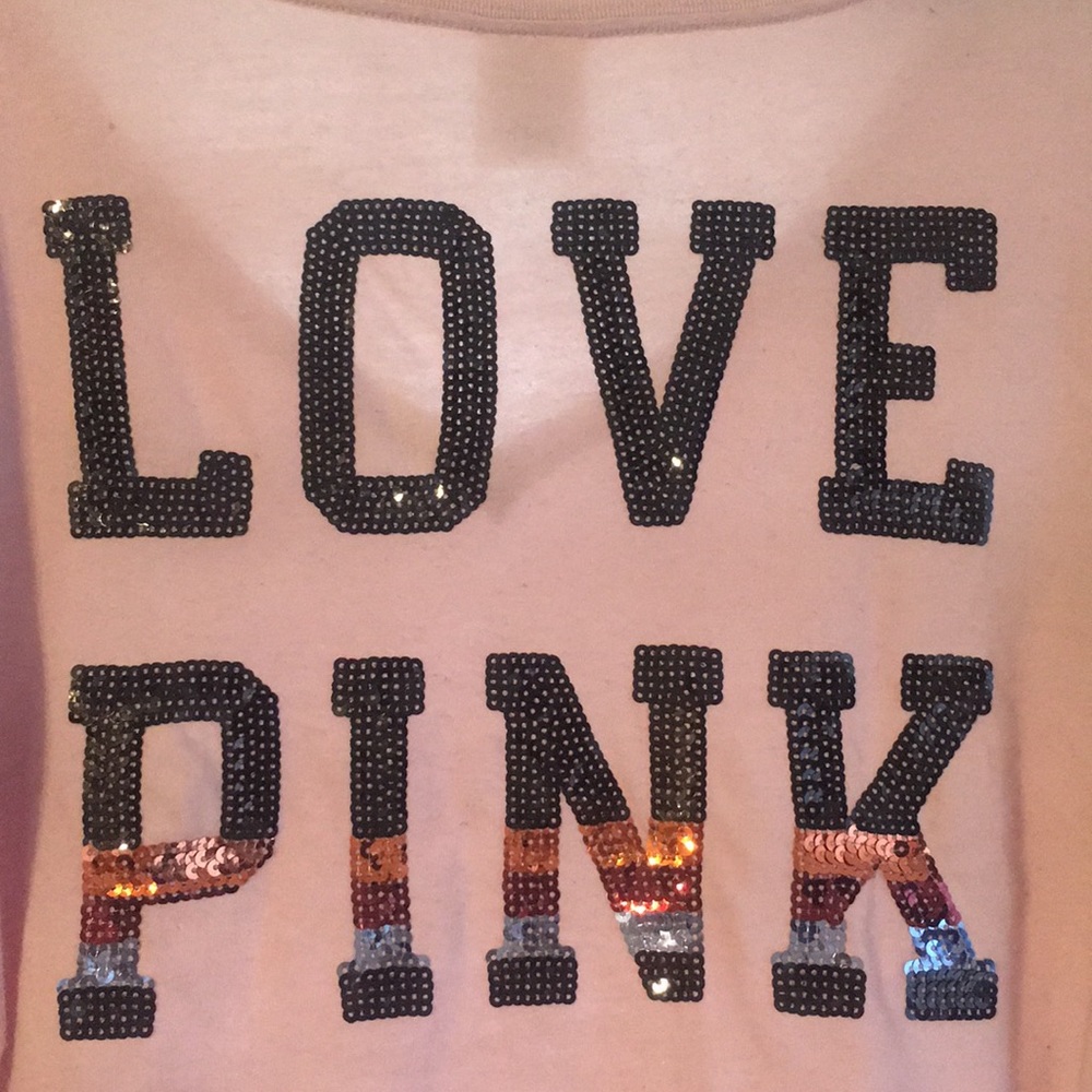 VS PINK bling tee